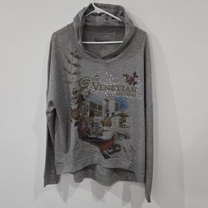 The Venetian Las Vegas Sz 2XL Gray Hoodie